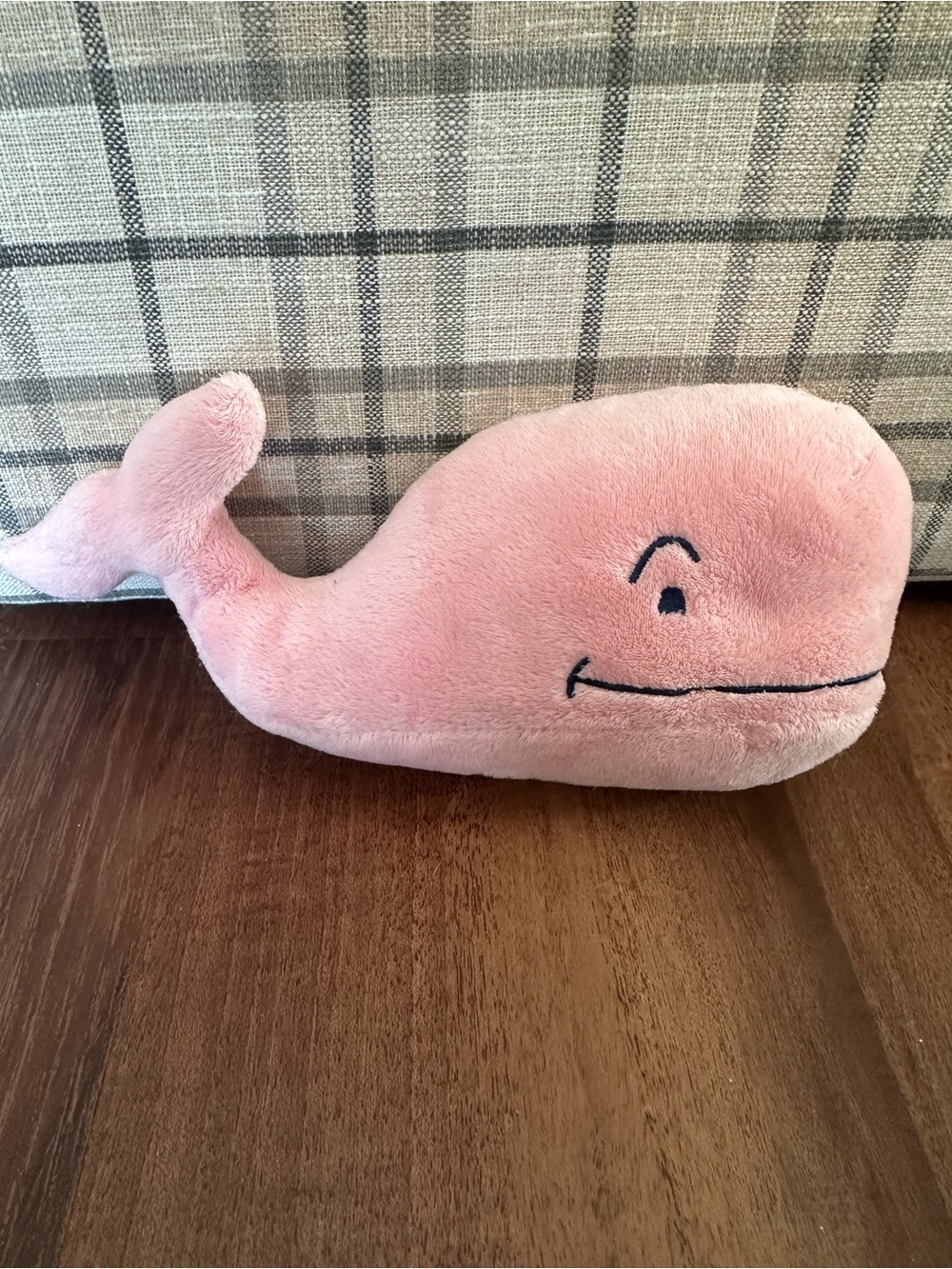 Vineyard Vines Pink Whale Plush Pillow